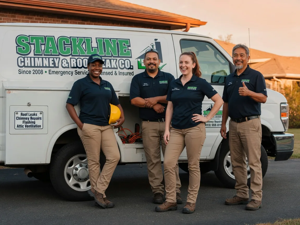 Chimney flashing repair company in Durham, MO
